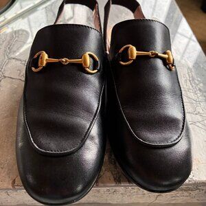 Authentic Gucci Kids Slingback Loafers Size 32 (Size 1 US)